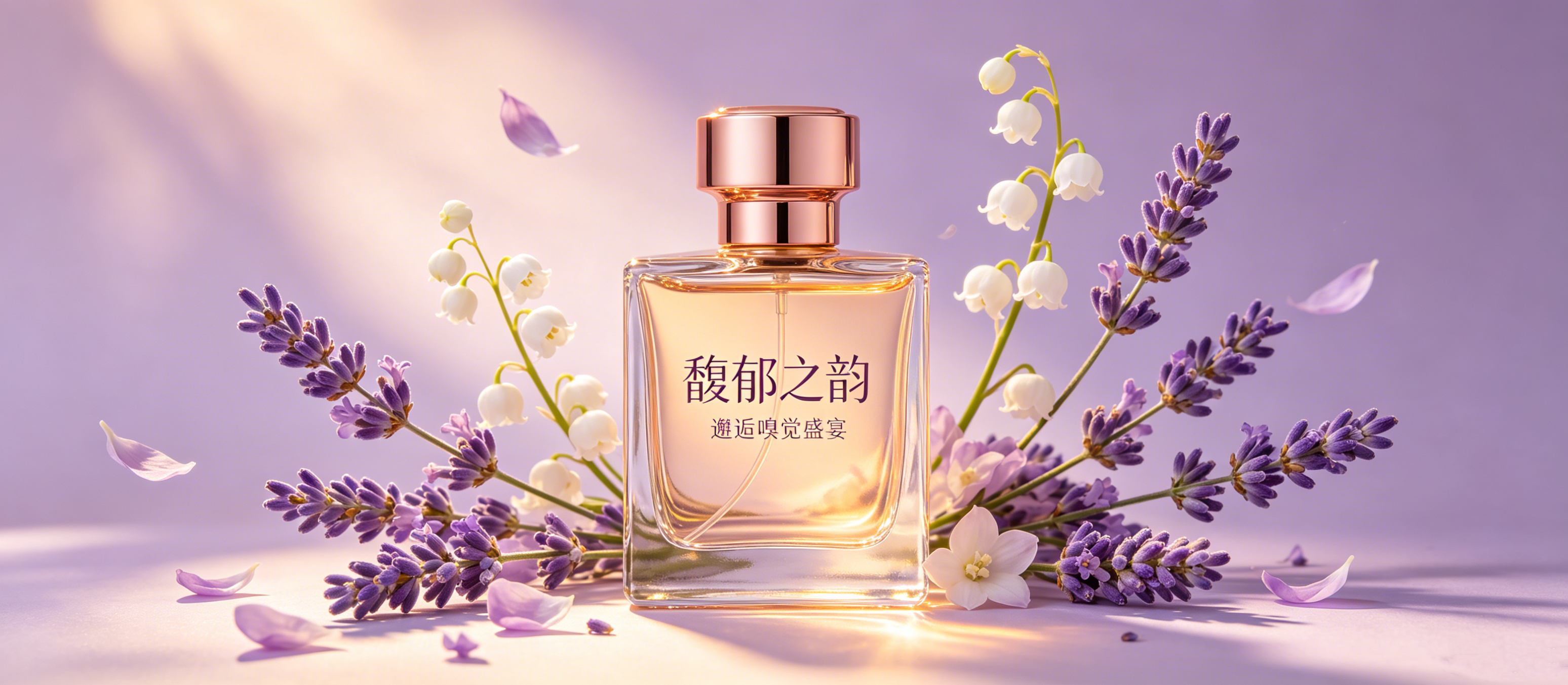 香水品牌官网定制案例｜奥林匹斯之门打造轻奢香氛品牌门户