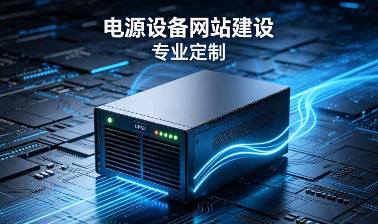 奥林匹斯之门电源设备企业网站建设案例｜工业电气设备官网定制与获客优化方案