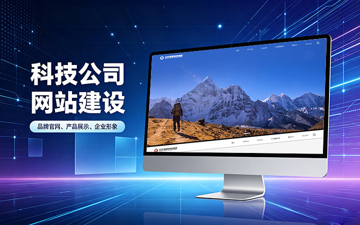 奥林匹斯之门科技公司官网建设_互联网企业品牌网站设计制作